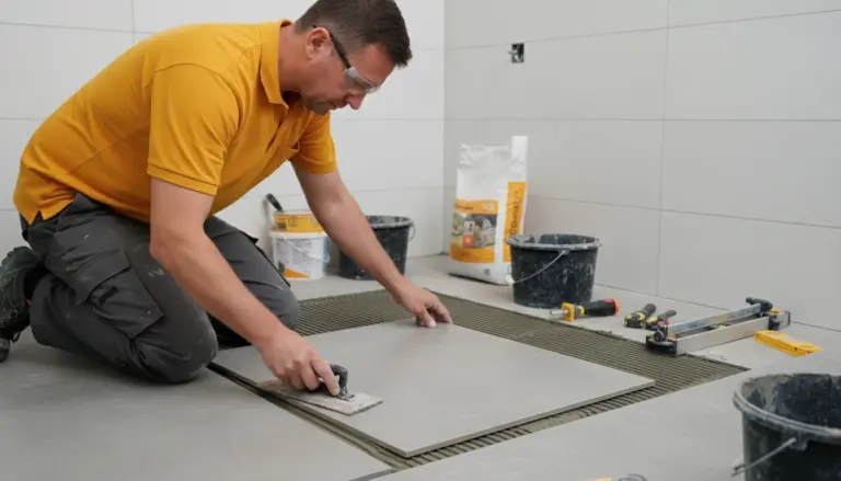 Ceramic tile installation in Dublin, OH 